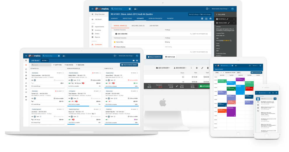 Auto Repair Shop Management Software Tekmetric